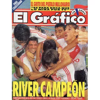 Revista El Grafico 3885 Marzo 1994 River Campeon Apertura 94