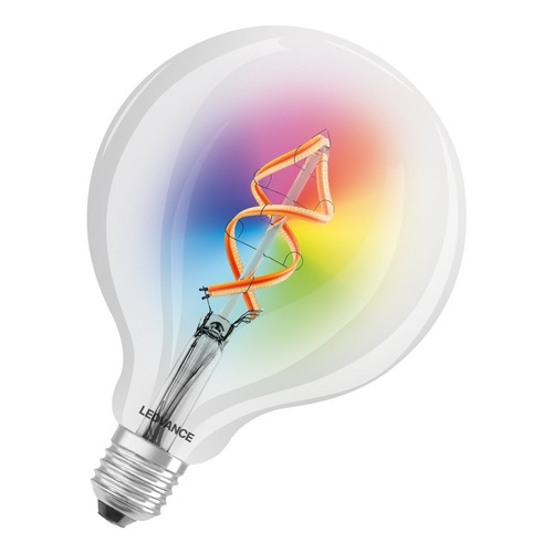 Lampara Foco Filamento Led 6w Smart + Wifi E27 Colores Globe Luz RGBW