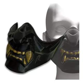 Mascara Oni Ghost - Cyberpunk Exclusiva Impresion 3d Ktsr