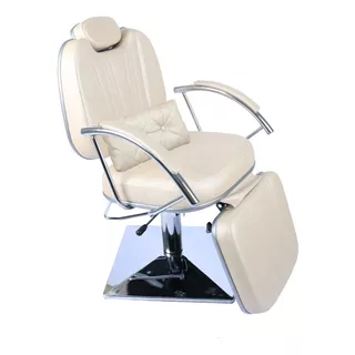 Cadeira Poltrona Milla + Lombar P/ Cabeleireiro, Maquiagem 
