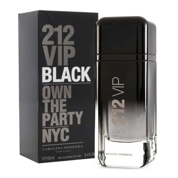 212 Vip Black Carolina Herrera Edp 100ml Original Caballero