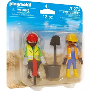 Playmobil 70272 Duo Pack Trabajadores Construccion