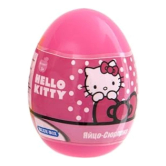 Huevo Sorpresa Hello Kitty Con Muñeca Adentro Fucsia 2116