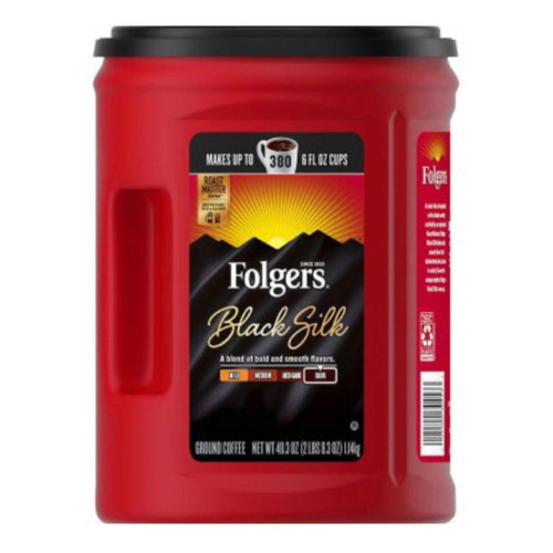 Folgers Black Silk Ground Coffee 1.14k