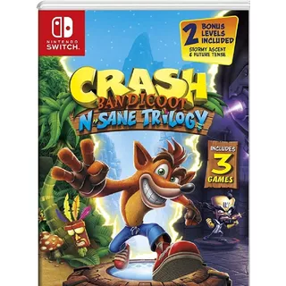 Crash Bandicoot N Sane Trilogy Juego (nintendo Switch) 