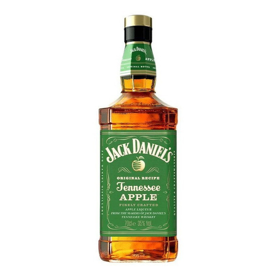 Jack Daniel's Apple Bourbon Whisky Jack  Daniel Apple - 1000 mL - Unidad - 1 - Botella
