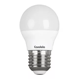 Foco Led Candela Gota 5 Watts Gota Color Blanco Frío 5w 220v-240v 375lm