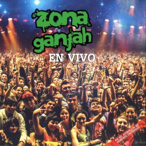 Zona Ganjah En Vivo 2 Cd + Dvd Nuevo Original Reggae