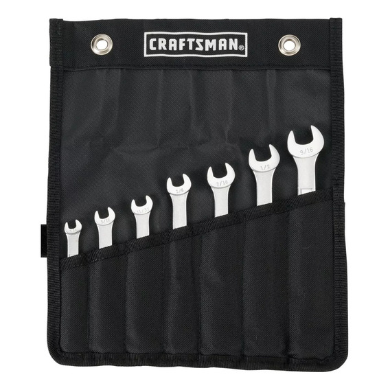 Juego De 7 Llaves Craftsman Combinadas - Sistema Mm 