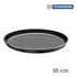 Molde para pizza Tramontina de aluminio de 30 cm, color negro