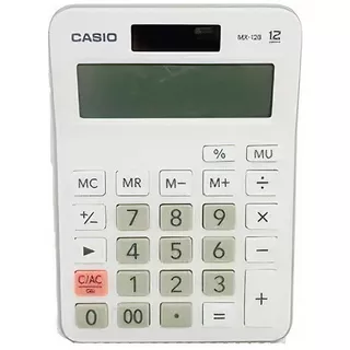 Calculadora Casio Mx-12b-we  Blanco