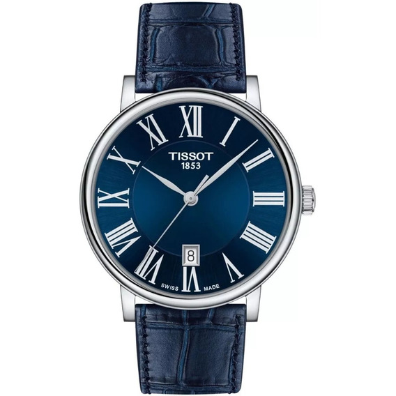 Reloj Para Hombre Tissot T-classic T122.410.16.043.00 Azul