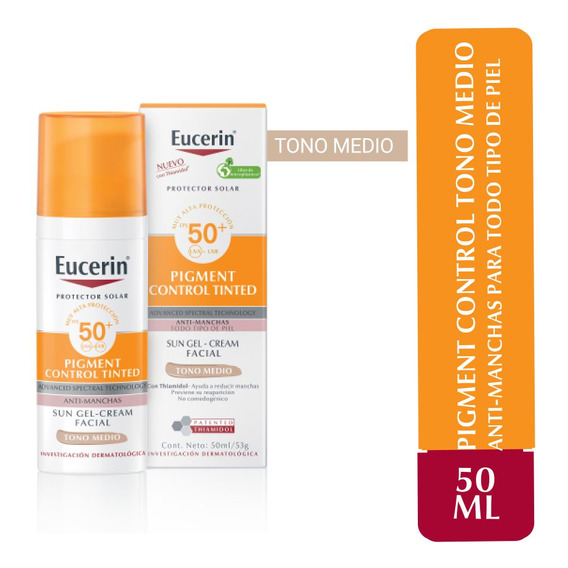 Eucerin Protector Solar Facial Pigment Control Medio 50ml