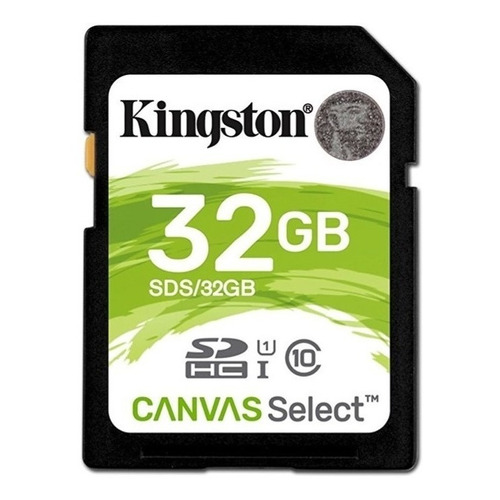 Tarjeta de memoria Kingston SDS  Canvas Select 32GB