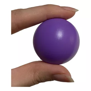 50 Bolinhas Artesanato Bolas Tipo Ping Pong Roxas