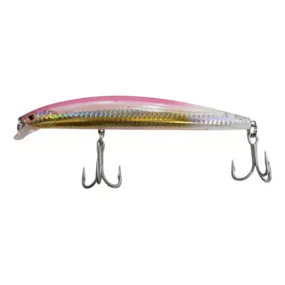 Isca Sea Minnow 15cm 33g Pesca Oceanica Sea Fishing Cor Rosa