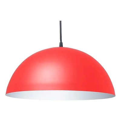 Colgante Media Esfera 40cm Color Ideal Cocina Apto Led Fz Sf
