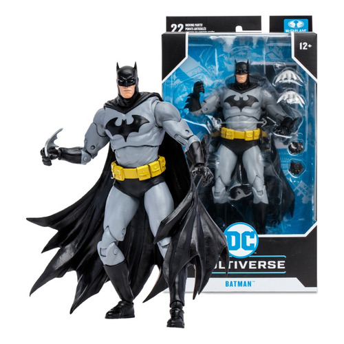 Batman Hush Black And Gray Mcfarlane Toys Dc Multiverse