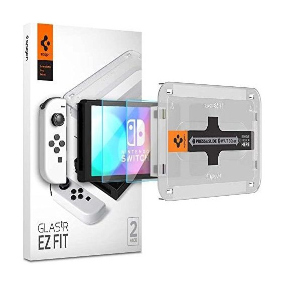 Protector de pantalla de vidrio templado Spigen Glastr Ez Fit