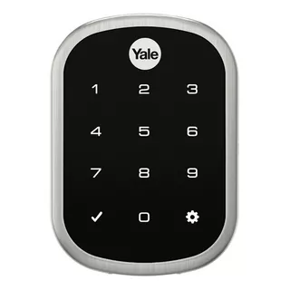 Yale Yard 256 Rolete Rl Negro E Cromo 