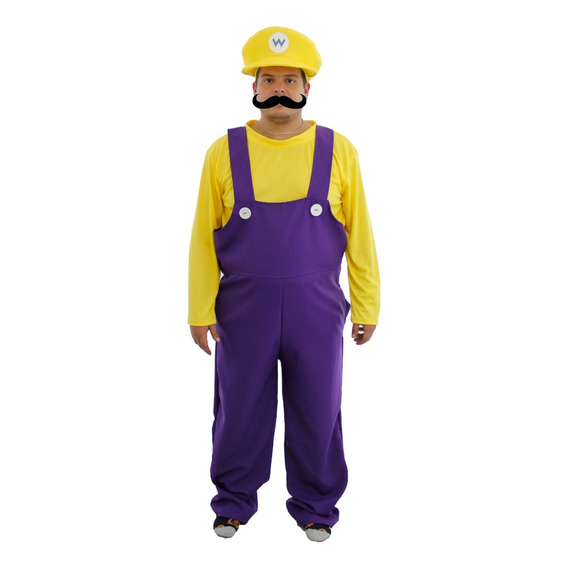 Disfraz Wario Mario Bros Deluxe Adulto