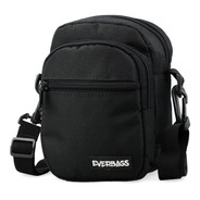 Shoulder Bag Preta Mini Everbags Bolsa Tira Colo Necessaire