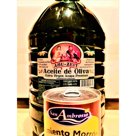 Aceite Olive Extra Virgen Premium 5lts+pimentón Regalo Asado