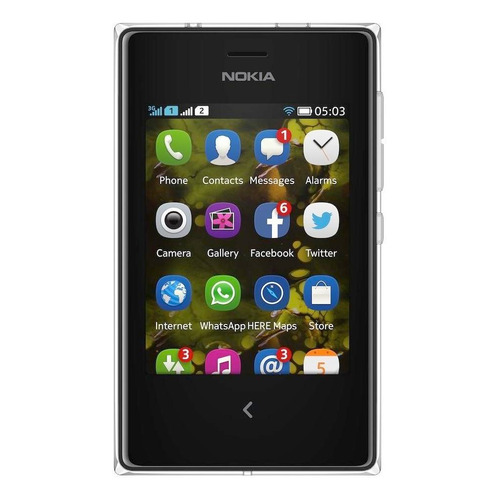 Nokia Asha 503 5 MB  blanco 128 MB RAM