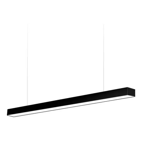 Lámpara Lineal Barra Led Colgante 36w Luz Neutra 4000k Blanco y