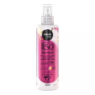 Spray Antifrizz Defrizante Meu Liso Demais Proteção Térmica Vegano Salon Line 240ml