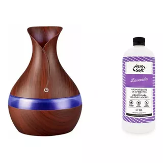 Humidificador Ambiente Ultrasonico Aromatizador + Esencia