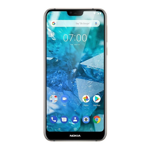 Nokia 7.1 64 GB  acero brillante 4 GB RAM