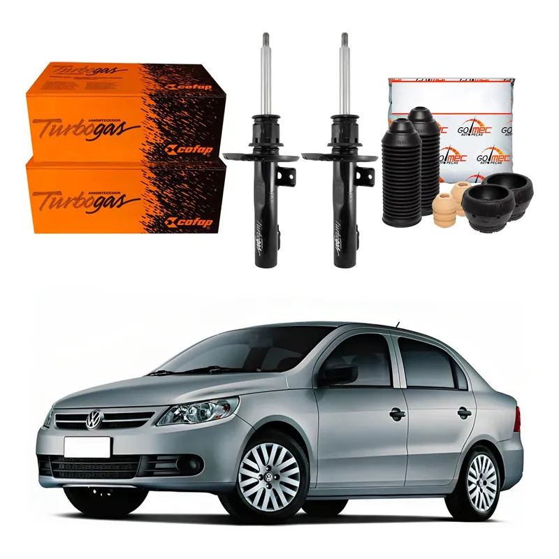 Kit Amortecedor Dianteiro Voyage G5 1.0 1.6 2009 A 2012