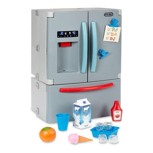 Refrigeradora De Juguete Little Tikes Color Gris