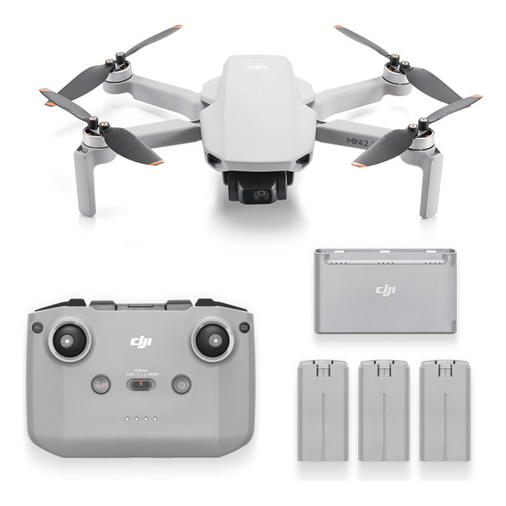 Mini drone DJI Mini SE Fly More Combo con cámara 2.7K gris 5.8GHz 3 baterías