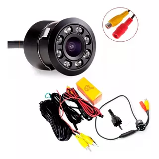 Camara De Reversa Con 8 Leds  Universal