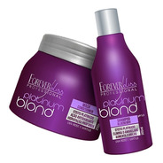 Forever Liss Kit Matizador Platinum Blond - Shampoo + Mask