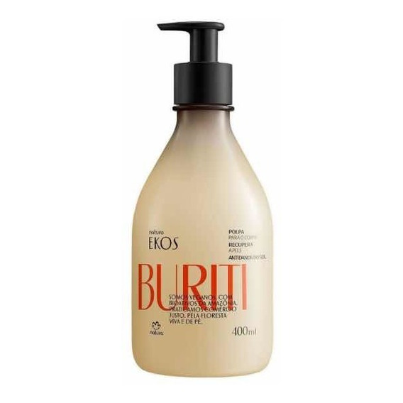 Pulpa Corporal Buriti 400 Ml. - Recupera La Piel - Natura