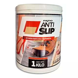 Pintura Antideslizante Patio Multisuperficie 1kg Rinde 8m2