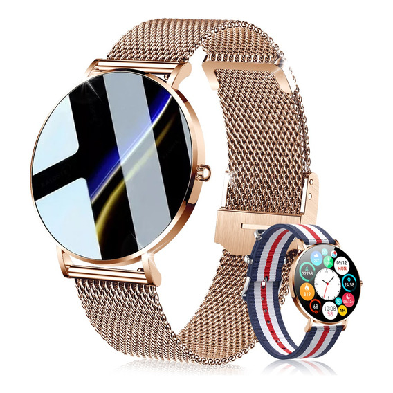 Reloj Inteligente Mujer Amoled 6,8 Mm Ultrafino Smartwatch  