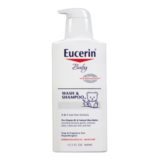 Eucerin Baby Gel De Baño Y Shampoo (400ml)