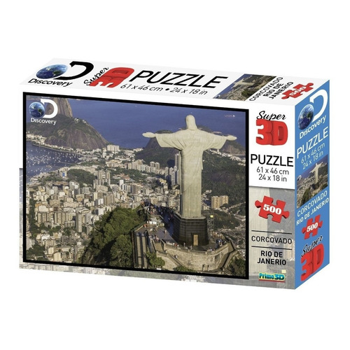 Puzzle Rompecabezas 3d Rio De Janeiro X 500 Pzs Jeg 10165
