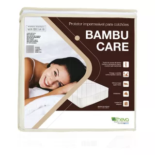 Protetor De Colchão Impermeável Casal Bambu Care Theva 