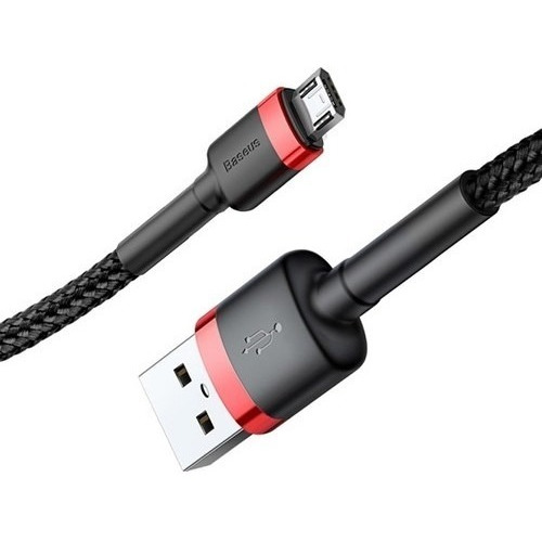 Baseus Cable Micro Reforzado 3m Carga Rápida