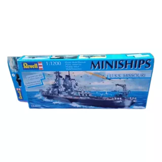 Revell 1/1200 Miniships  U.s.s . Missouri