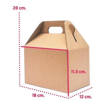 100 Cajas Boxlunch Grande Micro Kraft 