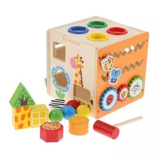 Juego Didáctico Para Martillar Madera Montessori Niños