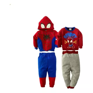 Kit 2 Conjuntos Disney Marvel Spidey