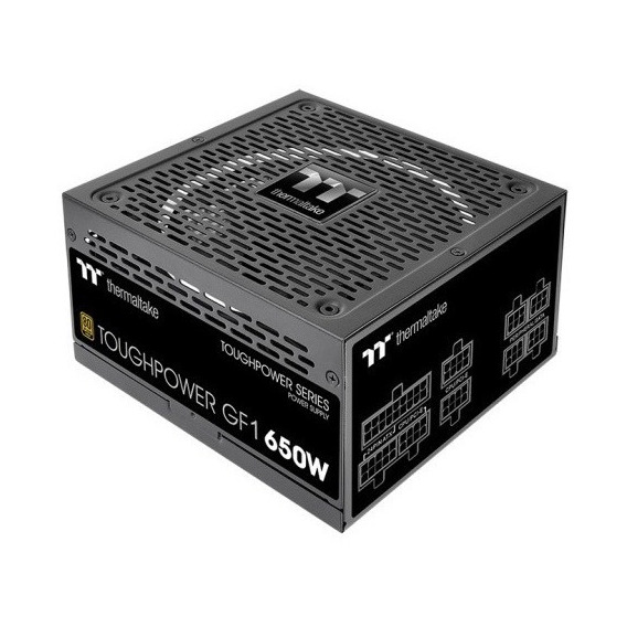 Fuente 650w Thermaltake Toughpower Gf1 80 Plus Gold Color Negro