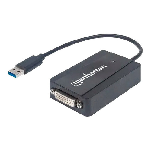 Convertidor Manhattan Usb 3.0 A Dvi I Hembra 152310 /v /v